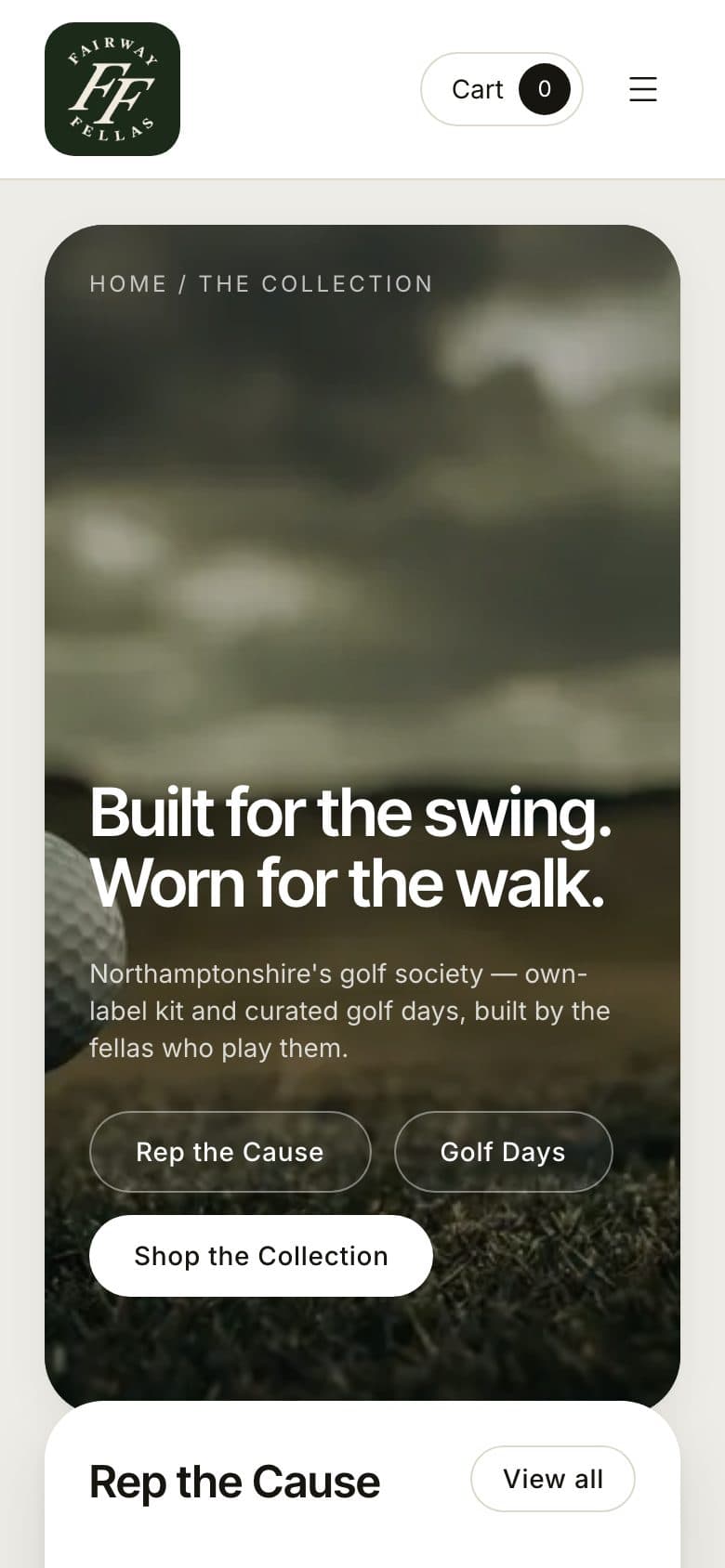 Fairway Fellas — mobile